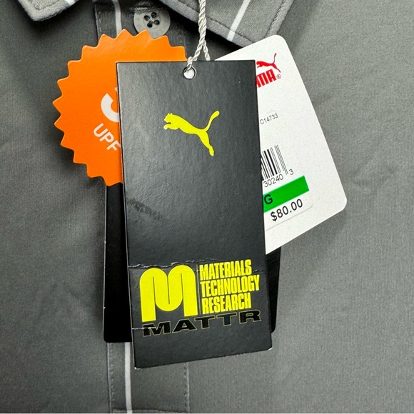 NWT PUMA VOLITION AMERICA POLO Large PERFORMANCE SHIRT Quick Trip Logo - Picture 7 of 10